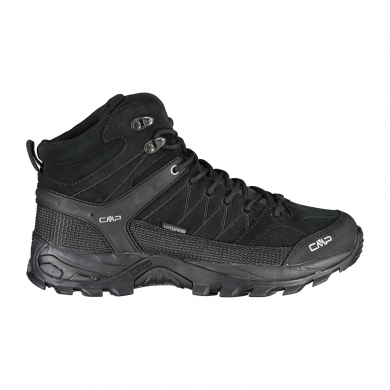 CMP Buty trekkingowe Rigel Mid WP (Trekking, wodoodporne) czarne męskie